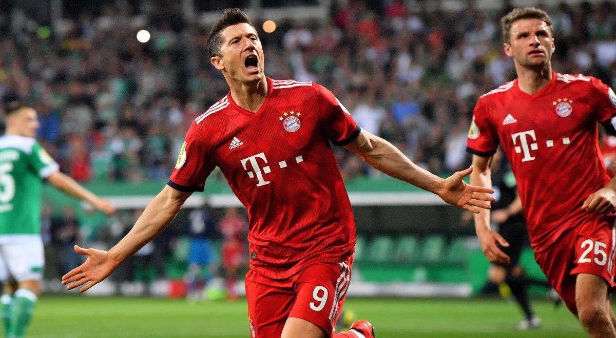 Puchar Niemiec: dwie bramki Roberta Lewandowskiego. Bayern zameldował się w finale 