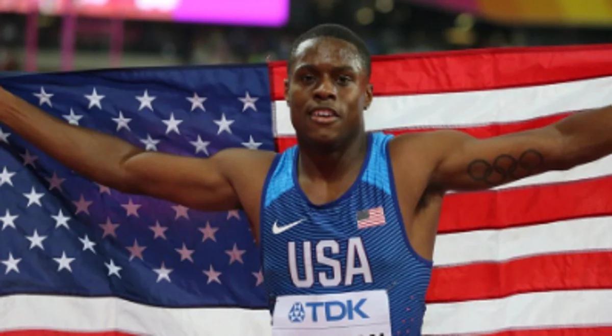 Christian Coleman jednak bez rekordu świata. Powodem brak kontroli antydopingowej