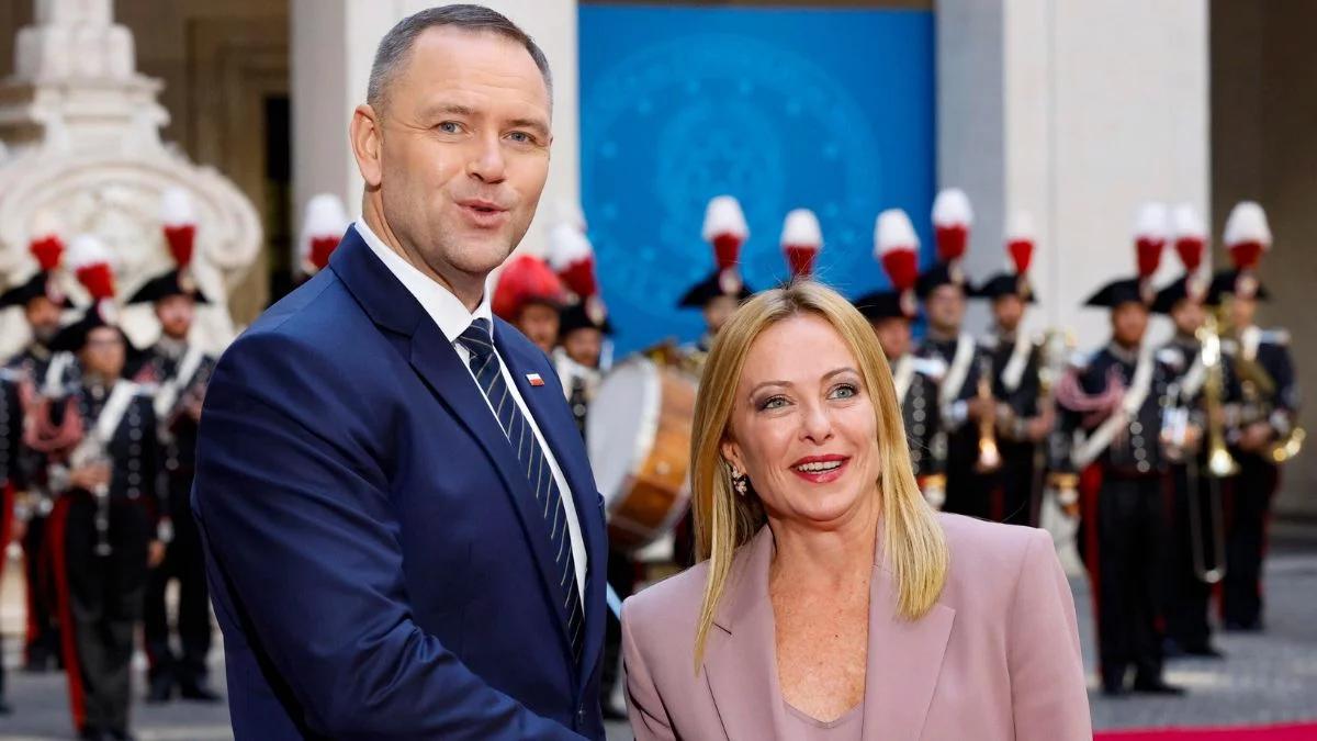 Nawrocki spotkał się z Meloni. "Rozmowa w cztery oczy"
