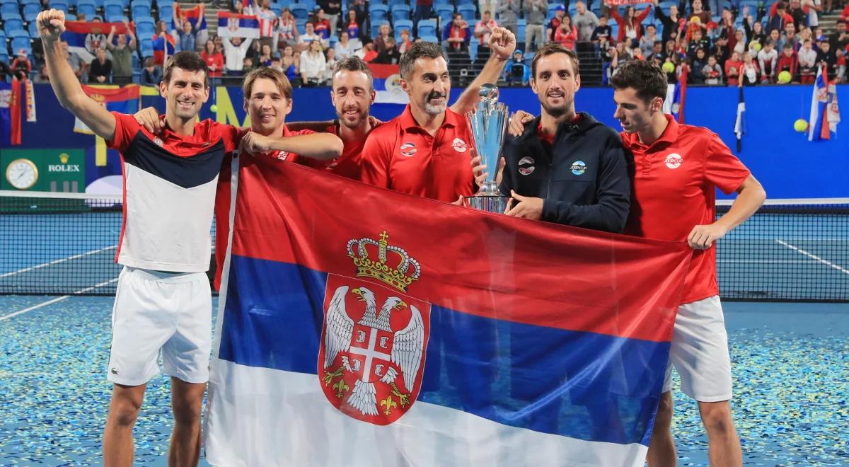 ATP Cup: Djoković i spółka bezkonkurencyjni. Serbowie z historycznym zwycięstwem