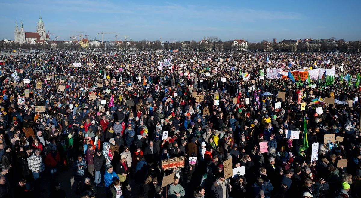 Ogromny protest w Niemczech. Na ulice wyszło 250 tys. osób