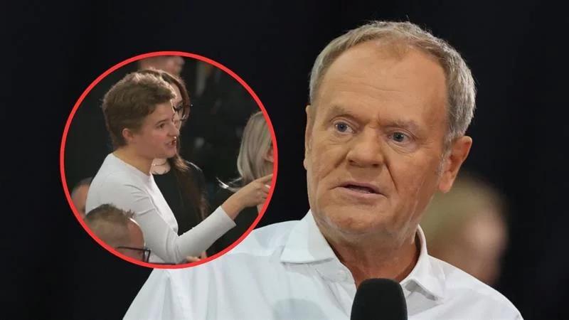 Spięcie na spotkaniu z Tuskiem. "Tak pani nikogo nie przekona"