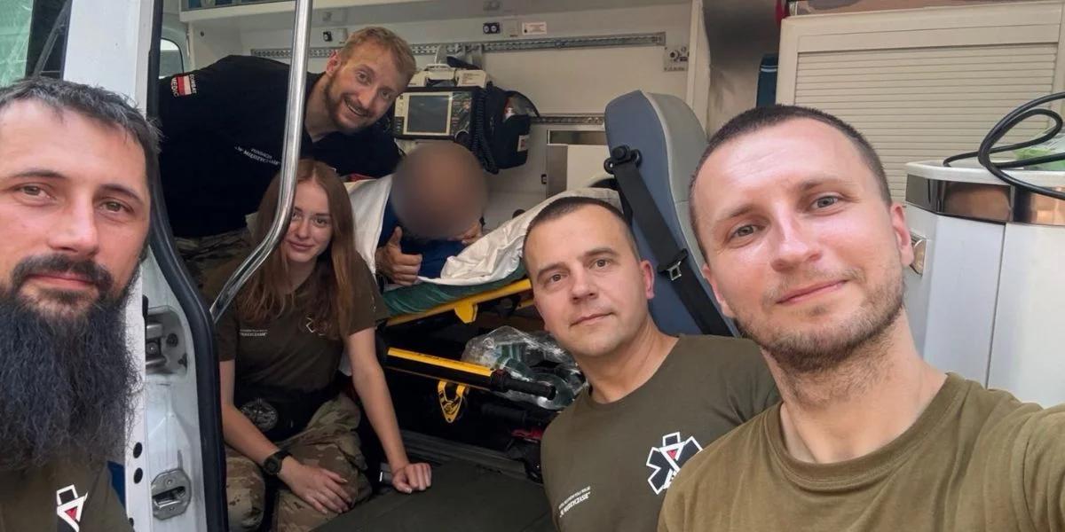 Polski wolontariusz pracujący na Ukrainie został ciężko ranny