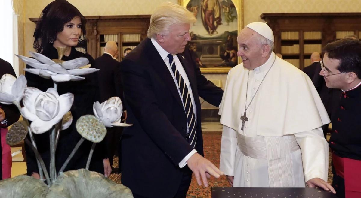 "Bądź narzędziem pokoju". Spotkanie papieża z Trumpem