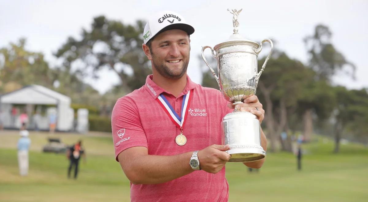 US Open: Jon Rahm z pierwszym tytułem wielkoszlemowym. Historyczny turniej dla polskiego golfa 