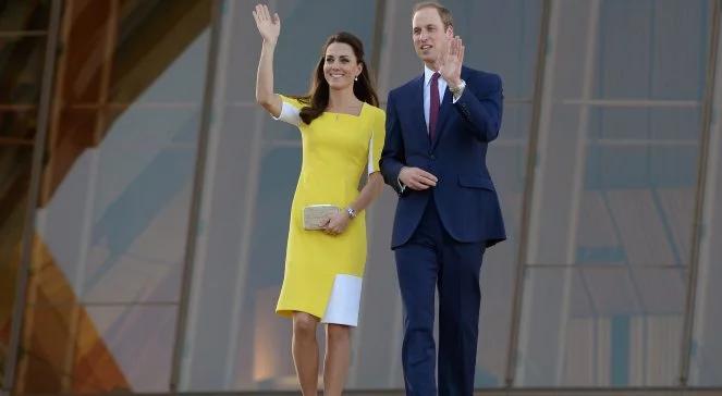 Kate, William i mały George już w Australii