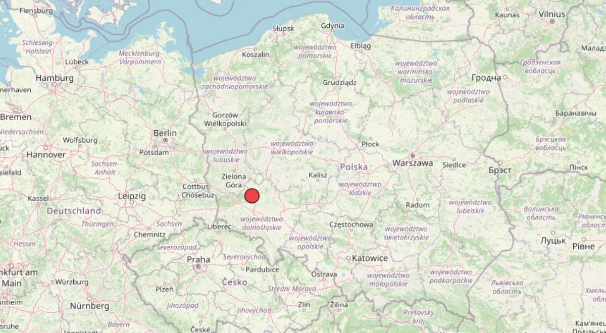 Trzęsienie ziemi na Dolnym Śląsku. Epicentrum w pobliżu Polkowic