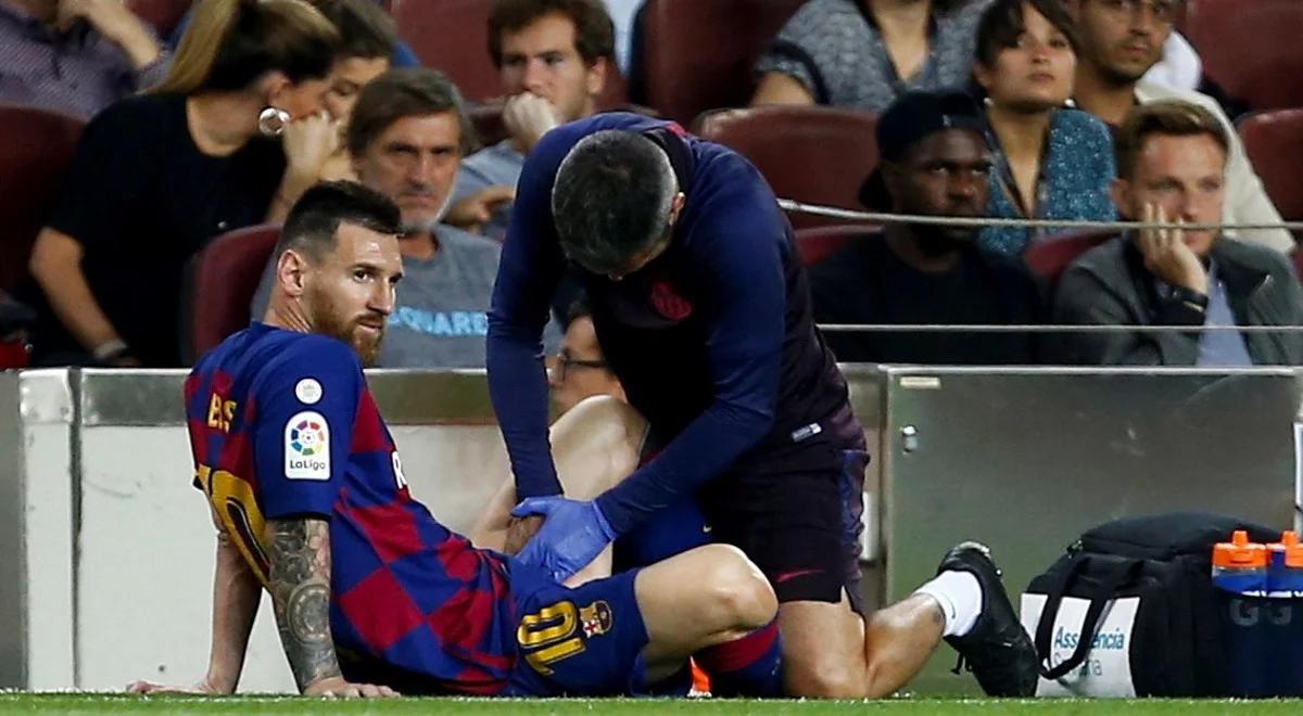 Primera Division: problemy Barcelony. Leo Messi musi pauzować