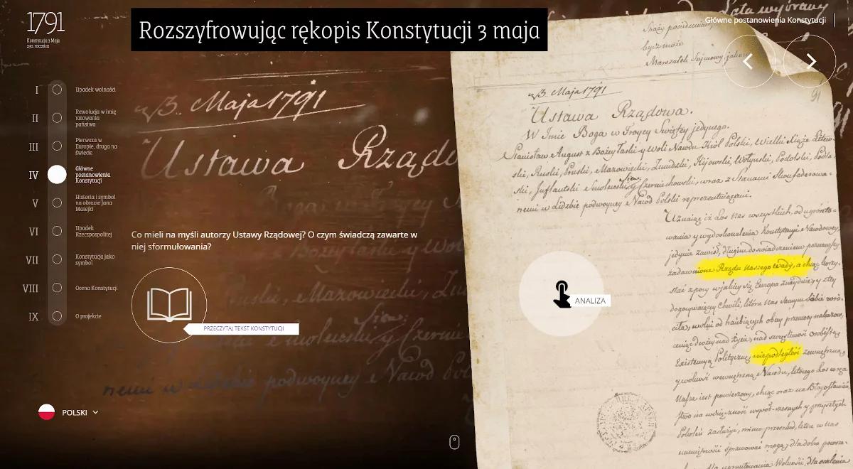 "Wszelka władza […] z woli narodu". Oddaj głos na "Konstytucję 3 maja"
