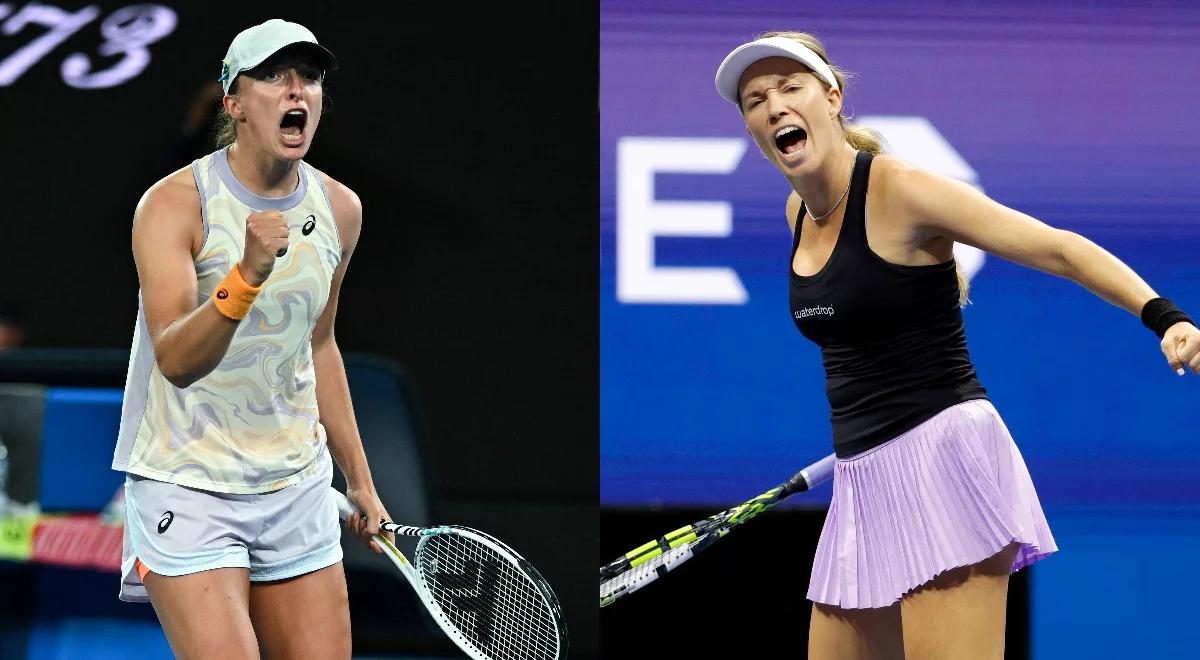 WTA Doha: Iga Świątek - Danielle Collins. Iga rozpoczyna turniej, o której pierwszy mecz Polki?