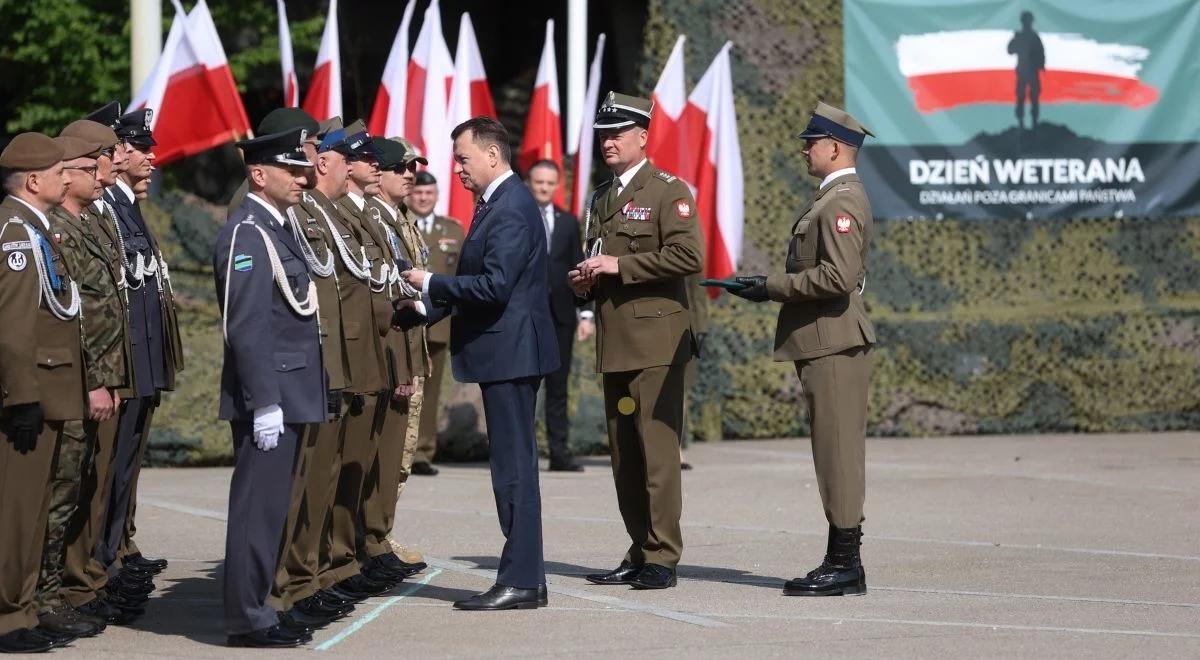 Dzień Weterana. Mariusz Błaszczak: naszym celem jest silne i liczne Wojsko Polskie