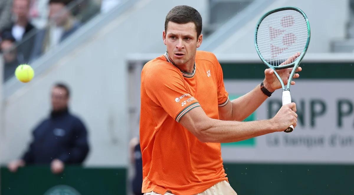 Roland Garros 2024. Hubert Hurkacz musiał zejść z kortu. Wiemy, co dalej z meczem Polaka