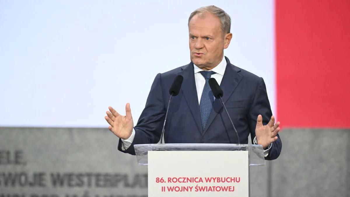 "Musimy zrozumieć, skąd płynie zagrożenie". Przemówienie Tuska na Westerplatte