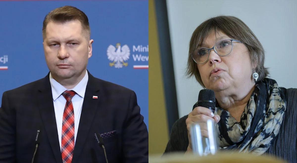 Skandaliczne słowa Engelking. Czarnek: będę rewidował decyzje finansowe dot. Instytutu Socjologii PAN