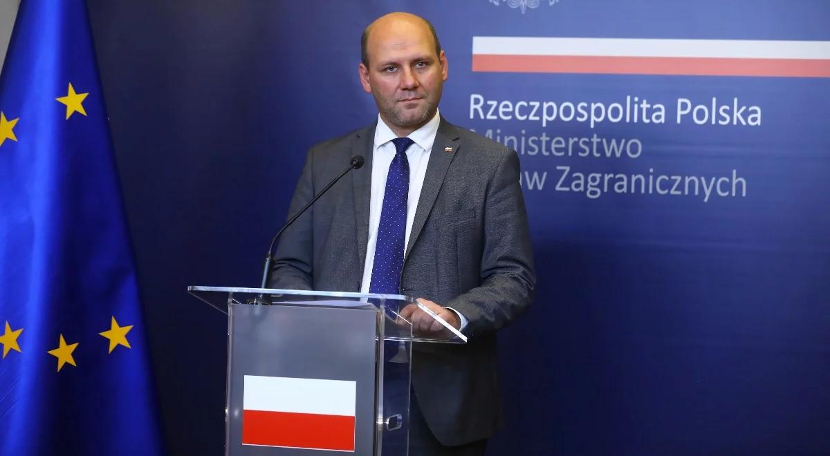 Wiceszef MSZ: to Niemcy muszą przezwyciężyć nienaprawione krzywdy wojny