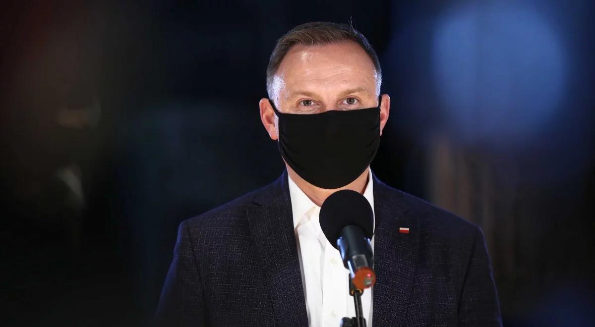 Wieliczka. Prezydent z wizytą w kompleksie rehabilitacji pocovidowej