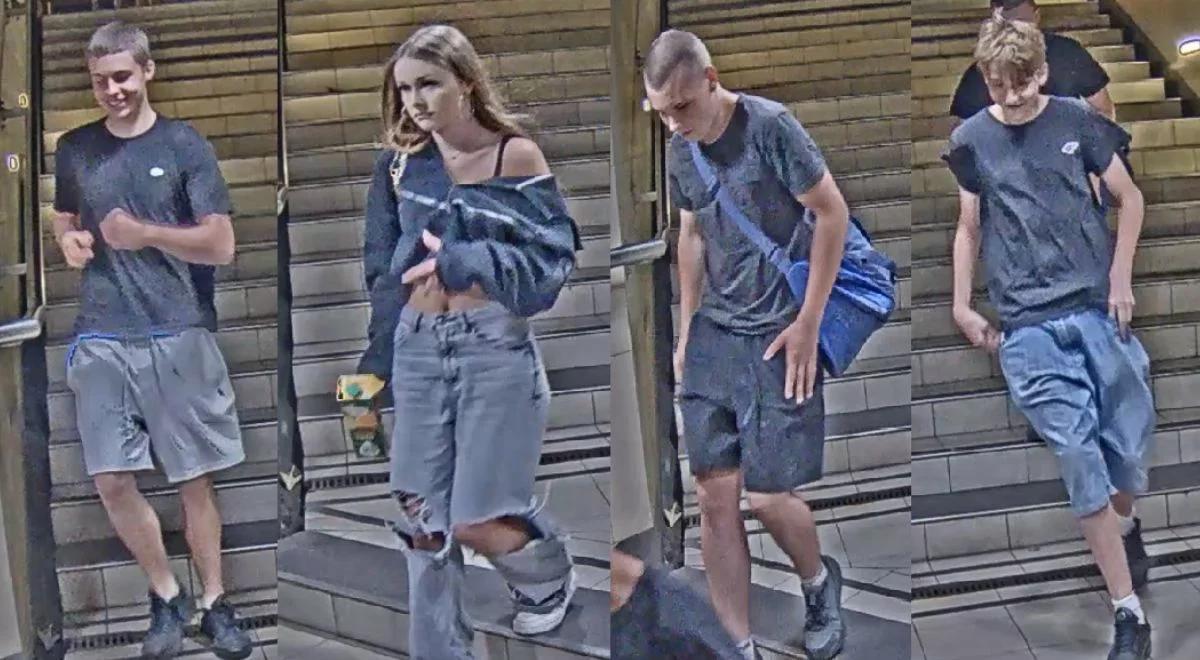 Rozbój w krakowskim parku. Policja poszukuje nastolatków 