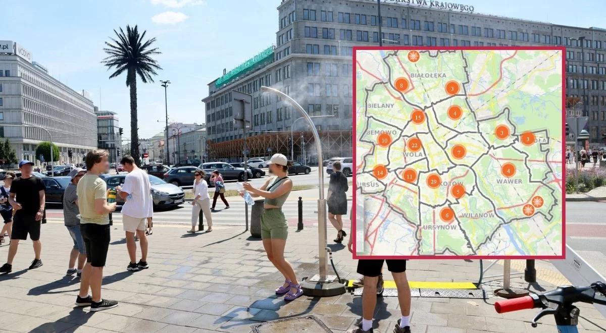 "Miejsca chłodu" w Warszawie. Gdzie pójść w czasie upałów?