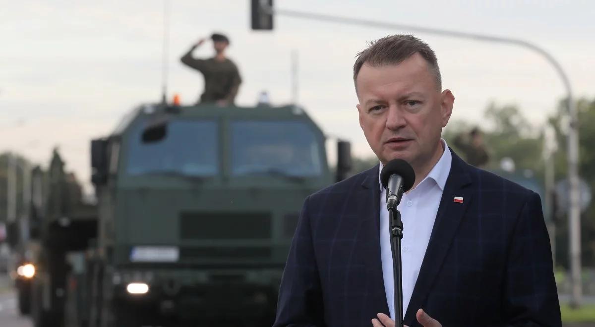 Minister Błaszczak: rosnące w siłę Wojsko Polskie nawiązuje do chlubnej tradycji Bitwy Warszawskiej