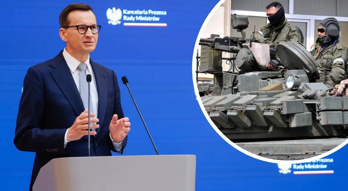 Bunt wagnerowców w Rosji. Premier Morawiecki: jestem w stałym kontakcie z przywódcami europejskimi