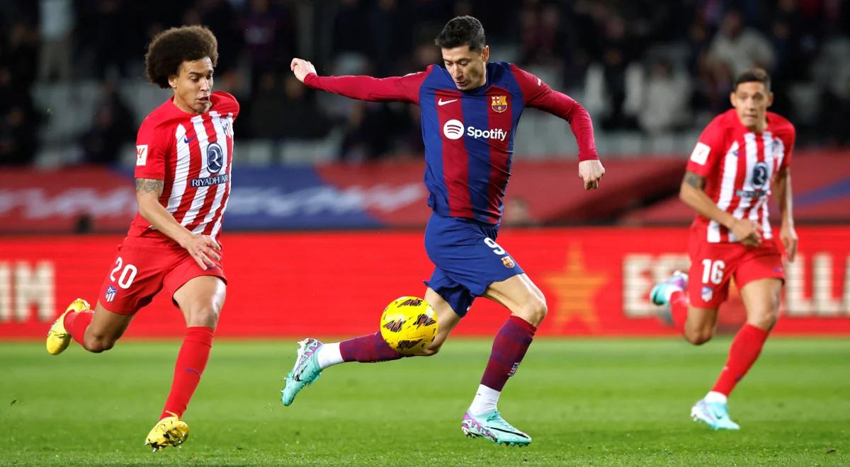 La Liga: FC Barcelona lepsza od Atletico. Robert Lewandowski nie może być jednak zadowolony 