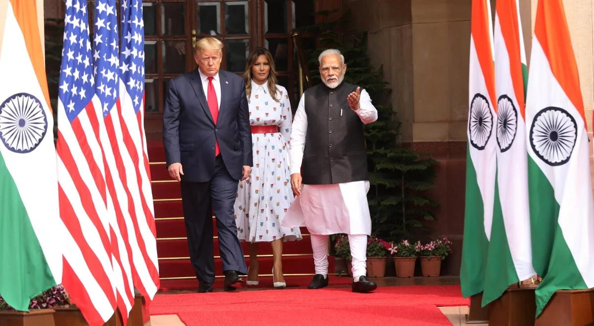 Donald Trump w Delhi. Ekspert: Indiom bliżej do USA niż do Chin i Rosji