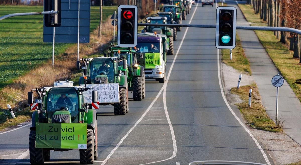 Protesty rolników w Niemczech. Niewykluczone kolejne utrudnienia na przejściach granicznych z Polską