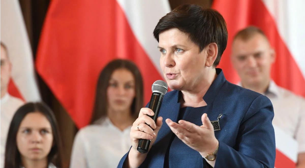 Beata Szydło: mamy jedną Polskę, która jest naszym wspólnym domem i musimy mieć poczucie, że jesteśmy u siebie