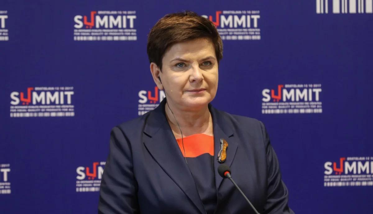 Beata Szydło: reforma UE nie może spełniać oczekiwań tylko jednej grupy państw
