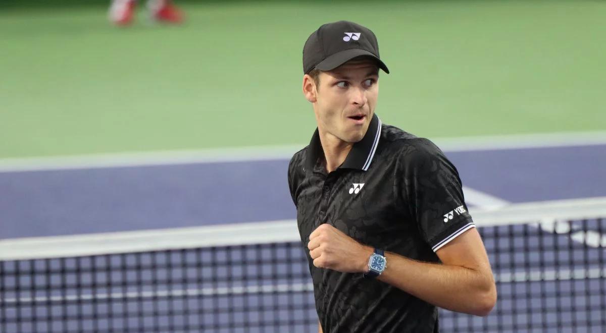 ATP Indian Wells: Hubert Hurkacz z pewnym awansem! Polak poznał rywala w trzeciej rundzie