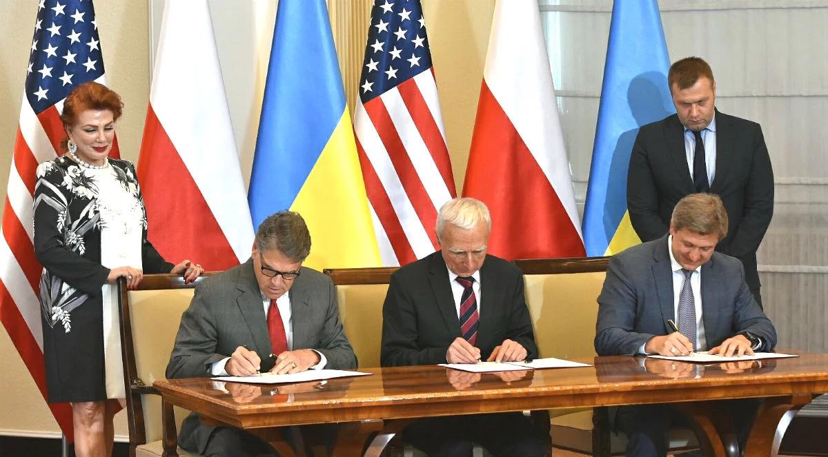 W przyszłości amerykański gaz popłynie przez Polskę na Ukrainę. Memorandum podpisane