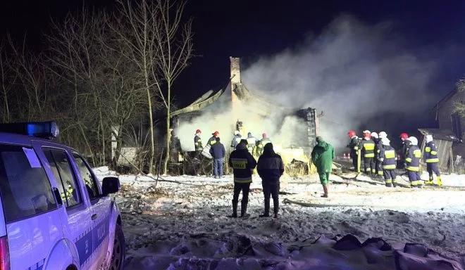 Pożar domu w województwie lubelskim. Zginął 17-letni chłopak