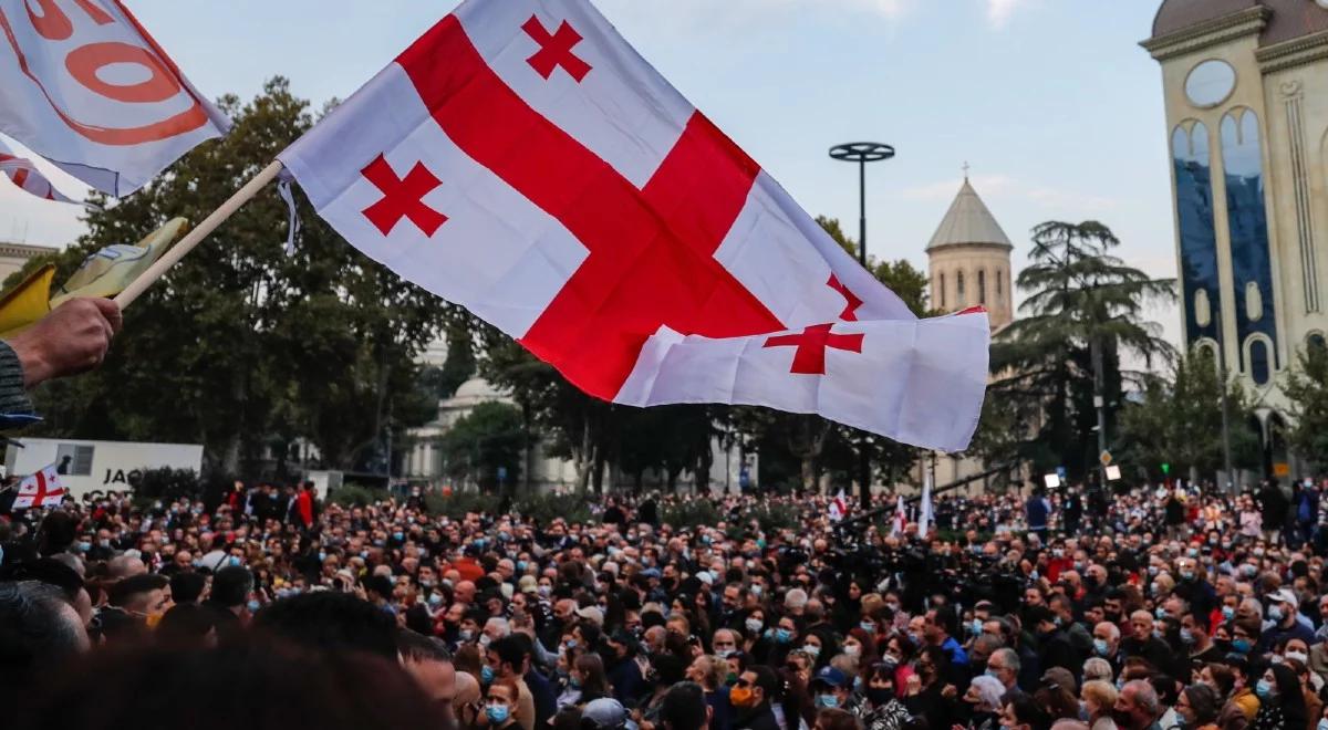 Gruzja: Gruzińskie Marzenie ogłoszone zwycięzcą wyborów, opozycja protestuje