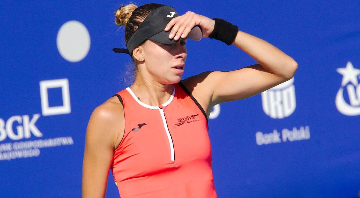 WTA Kluż-Napoka: Magda Linette poza turniejem. Niespodziewana porażka Polki 