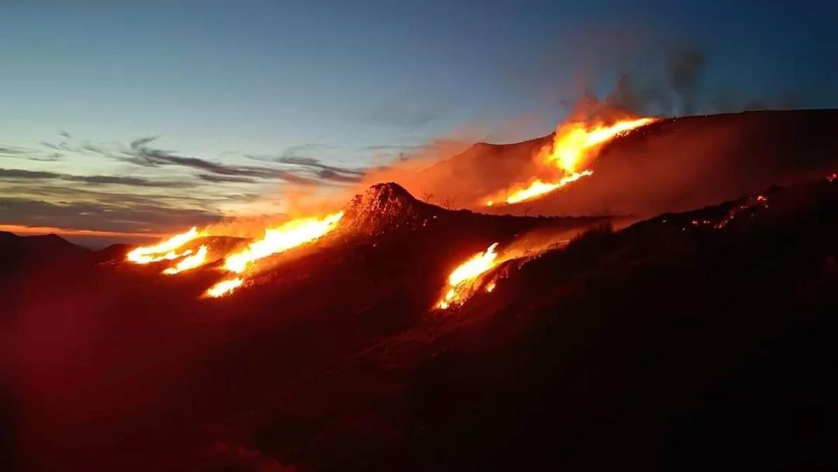 Płoną Bieszczady. Kolejny pożar na połoninach