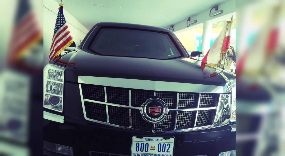 "Bestia" prezydenta USA już w Polsce. Zobacz, jak wygląda Cadillac One