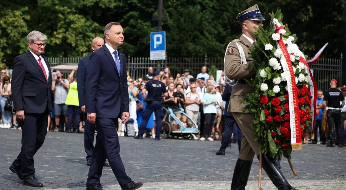 Prezydent Duda podziękował Zełenskiemu za życzenia: wierzymy, że Ukraina zatriumfuje nad złem
