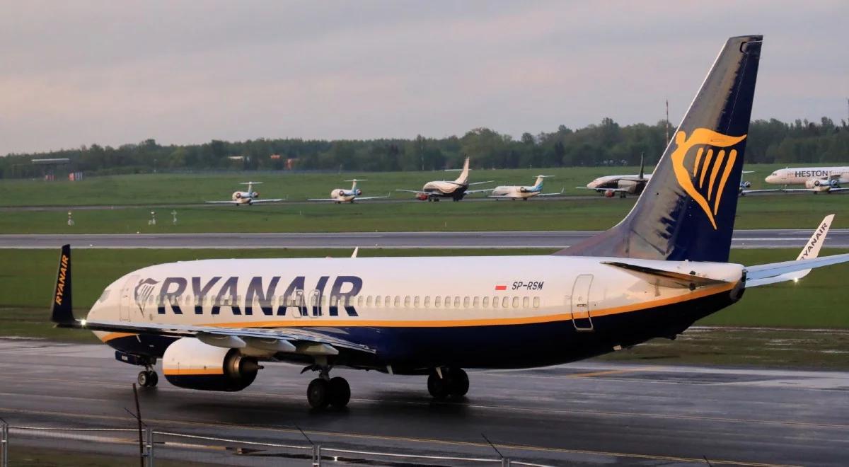 "Narażenie życia i zdrowia pasażerów". Wiceszef MSZ o zatrzymaniu samolotu Ryanair