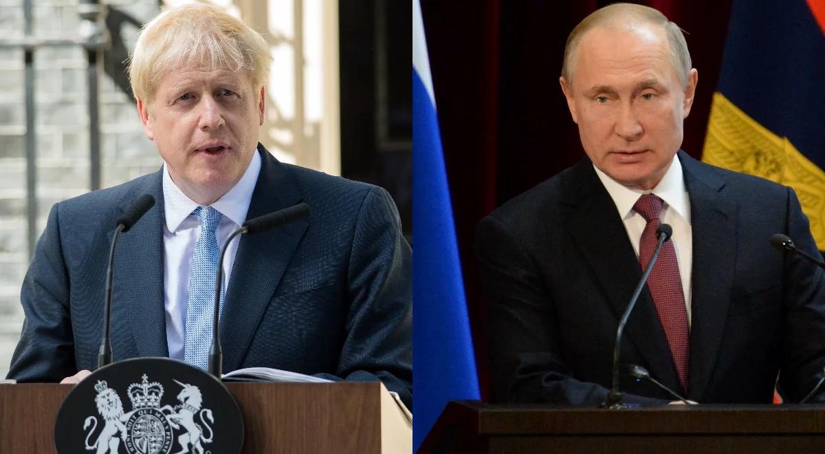 Johnson ujawnił treść rozmowy z Putinem. "Groził mi uderzeniem rakietowym"