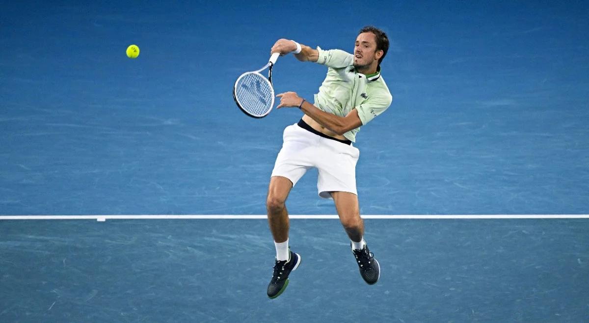 Australian Open: Miedwiediew uzupełnił stawkę półfinalistów po wielkim boju z Augerem-Aliassime'm 