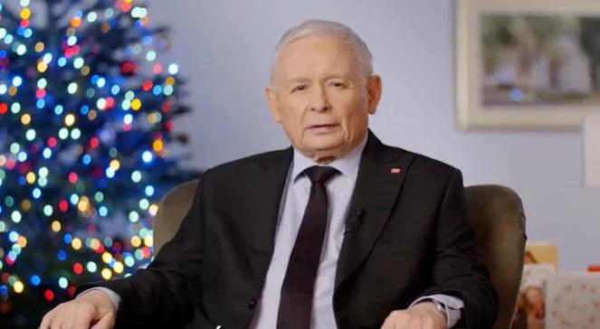 "Z każdego trudnego czasu można wyjść". Jarosław Kaczyński złożył życzenia z okazji świąt