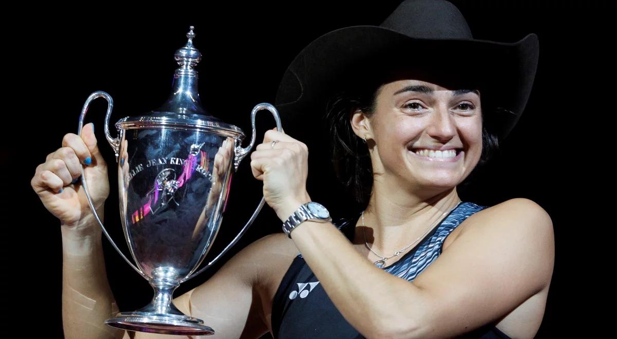 WTA Finals: Caroline Garcia z największym sukcesem w karierze. Sabalenka pokonana w finale 