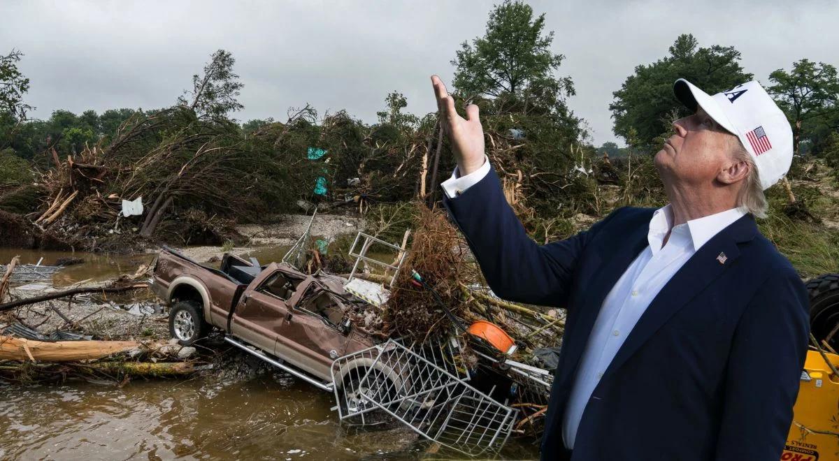 Powódź w Teksasie: setki ofiar i zaginionych. Skutki cięć w służbach pogodowych Trumpa?