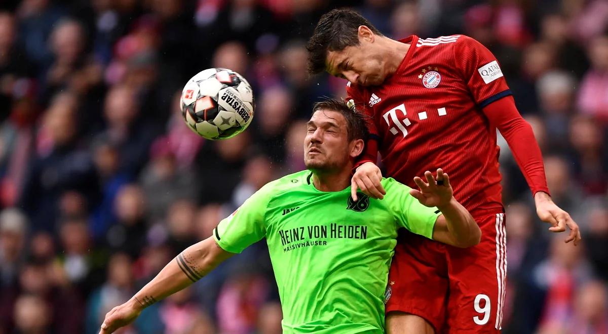 Bundesliga: wygrana Bayernu z outsiderem. Bramka Roberta Lewandowskiego 