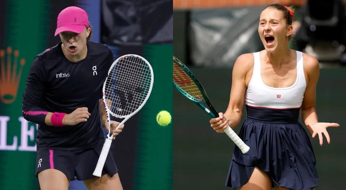 WTA Indian Wells. Iga Świątek - Marta Kostiuk. Kiedy i o której półfinał z udziałem liderki?