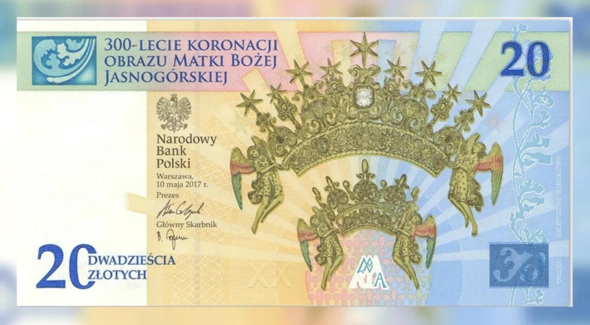 "300-lecie koronacji Obrazu Matki Bożej Jasnogórskiej" na nowym banknocie z PWPW S.A.