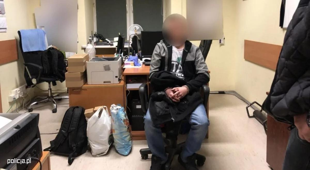 Mężczyzna grożący prezydentom miast przebywa na obserwacji. Zbadają go psychiatrzy