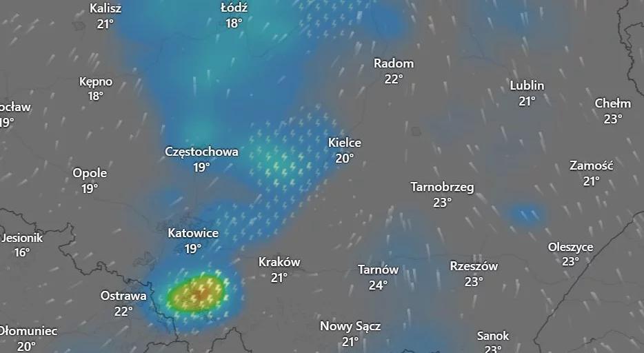 Synoptycy wydali alerty. Gdzie zagrzmi w niedzielę 6 lipca? Radar burz na żywo
