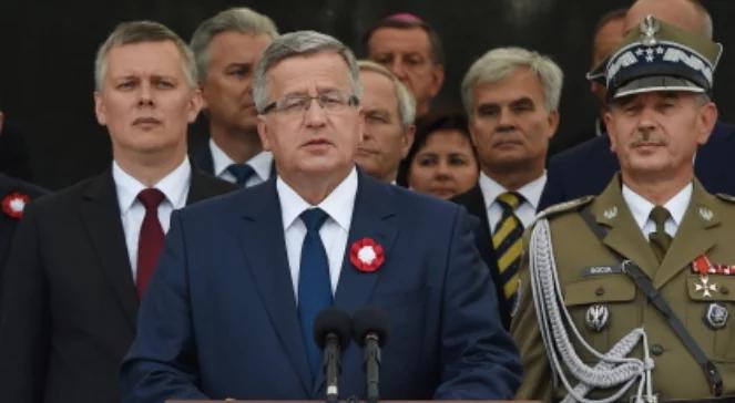 Bronisław Komorowski: jesteśmy zdolni obronić naszą niepodległość