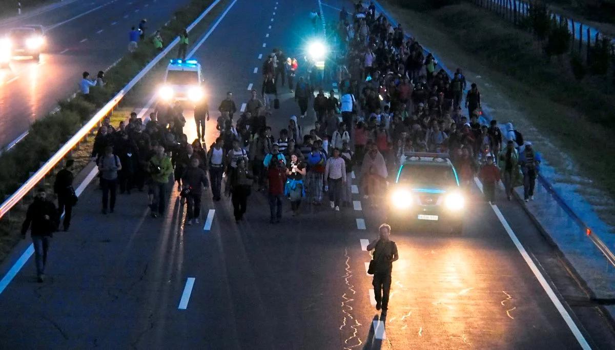 Starcia z policją, marsz na Budapeszt. Po negocjacjach imigranci zawrócili